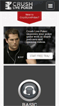 Mobile Screenshot of crushlivepoker.com